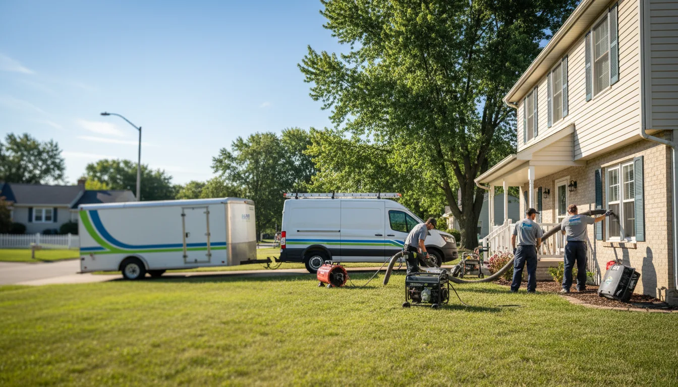 Flooded Basement Restoration And Cleanup With Repair in Lorraine, KS near me